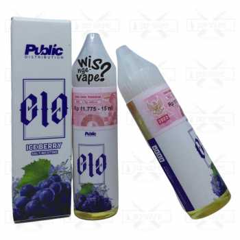 ELO Ice Berry 15ml - By Public Liquid Vape Salt Nic