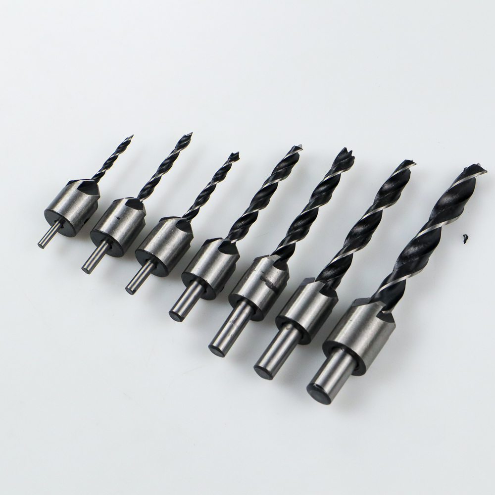 Taffware Mata Bor Drill Bit Countersink HSS 3-10mm 7 PCS - QST-K13
