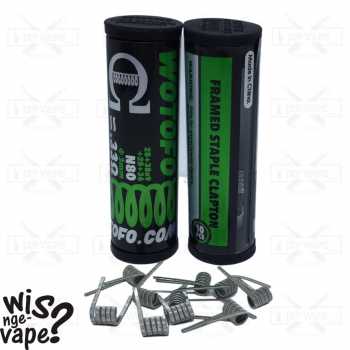 WOTOFO Prebuild Framed Staple Clapton 0.22 Ohm Authentic