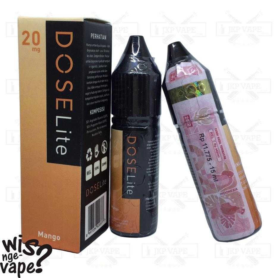 Jual Dose Lite Mango 15ml Salt Nic Liquid Vape By Hex Juice