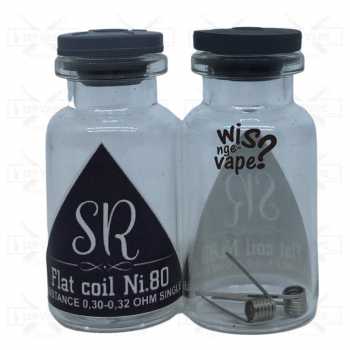 SR FLAT COIL NI80 - COIL AUTHENTIC FOR VAPE