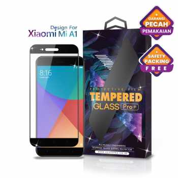Tempered Glass Xiaomi Mi A1 Mi 5X Full Cover Black - Premium Glass Pro