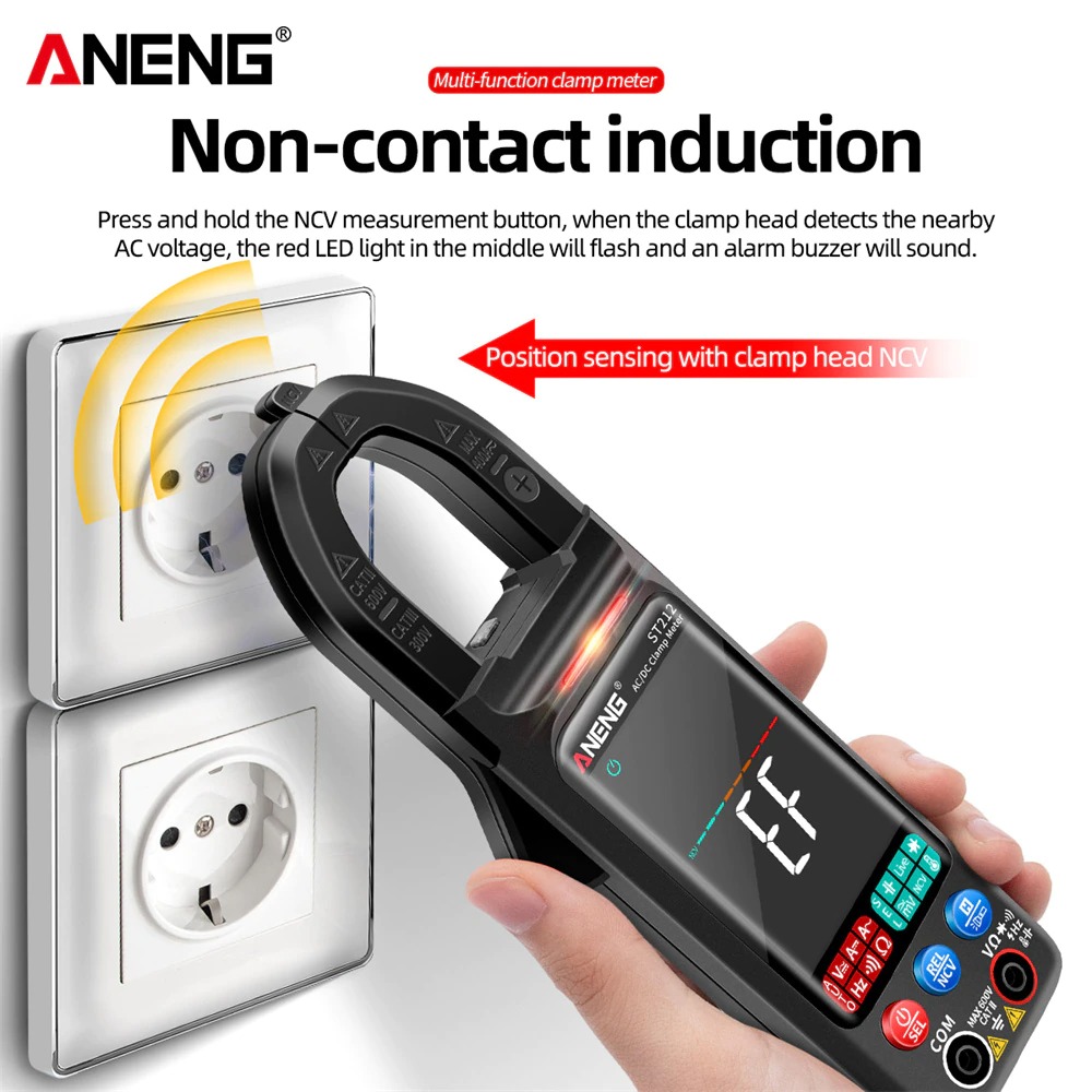 ANENG Tester Listrik Digital Clamp Meter - ST212