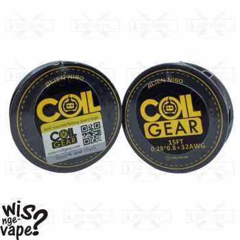 COIL GEAR ALIEN NI80 - N80 0.28x0.8/32 - WIRE AUTHENTIC 15FT FOR VAPE
