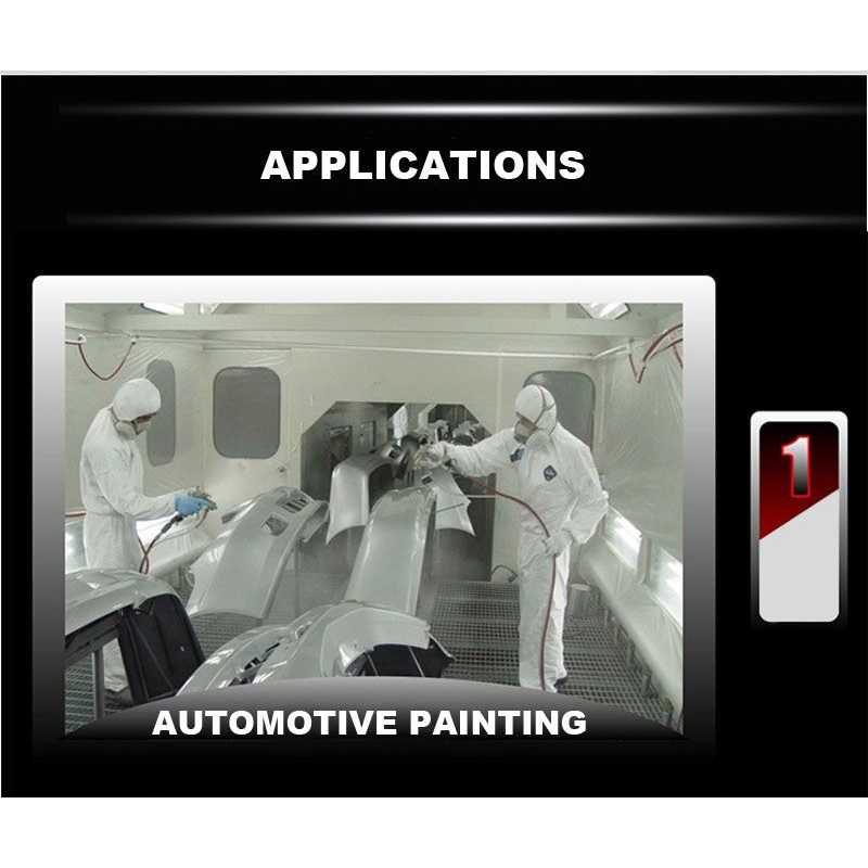 Taffware Professional Spray Gun Nozzle HVLP Airbrush 125ml - H-2000A