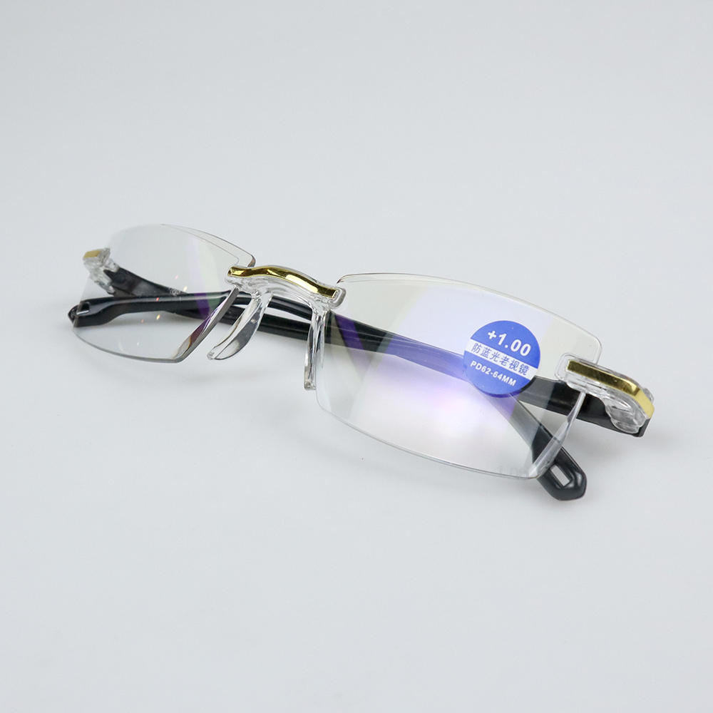 BELMON Kacamata Baca Frameless Anti Blue Light Reading Plus 1 - 641