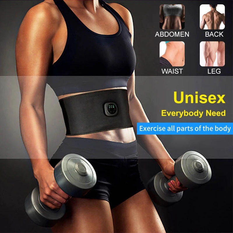 SONGYI Alat Stimulator Otot Fitness Belt Six Pack EMS Muscle Trainer - B77