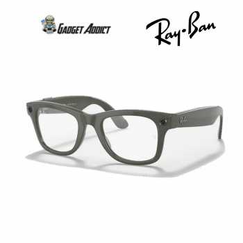 Ray-Ban Stories Wayfarer Smart Glasses - Photocromic G15 Green