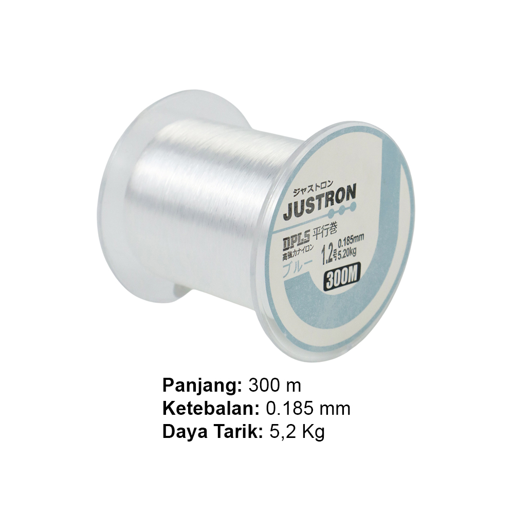 JUSTRON Senar Tali Benang Pancing Nylon Series Braided 300M - DPLS