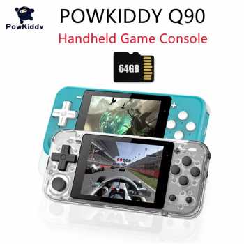 Jual POWKIDDY Q90 Retro Games Handheld Console 64GB Game
