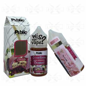 Cream Raisin Dessert V2 30ml - Pods Friendly By Public Liquid