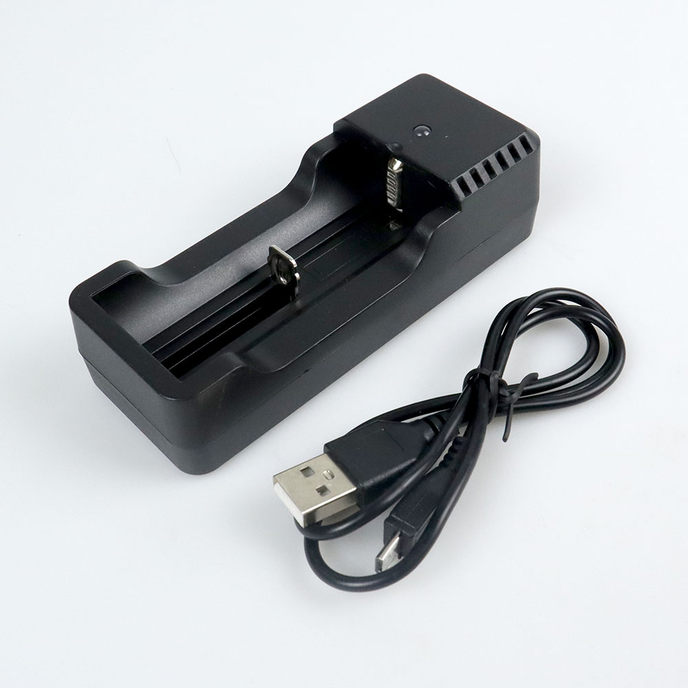 Charger Baterai 1 Slot 18650 26650 16340 14500 Li-Ion Spring Strip - NK-205