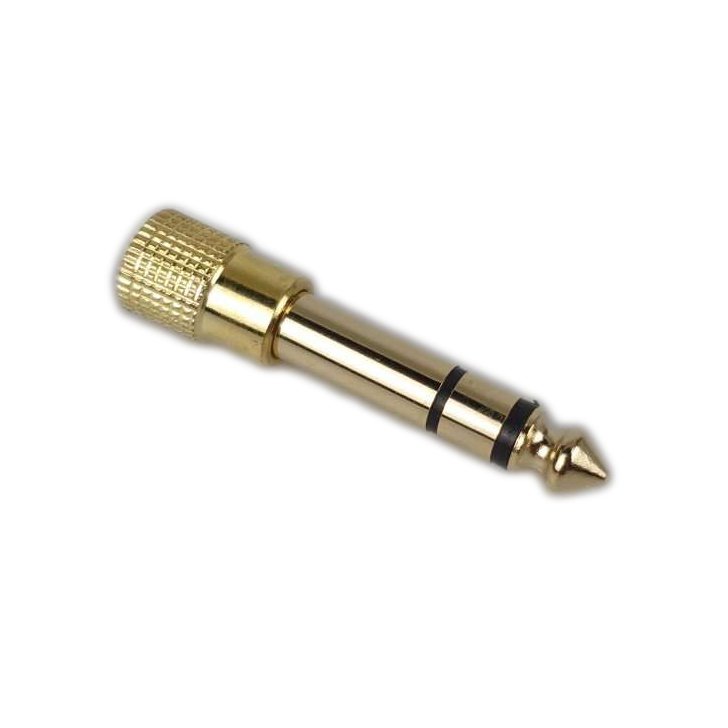Headphone Jack Adaptor 3.5mm 1/8 ke 6.5mm 1/4 Stereo - PJ1652