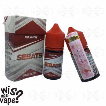 Sebats Bacco Filter 30ml - Salt Nic By BED Project Liquid Vape