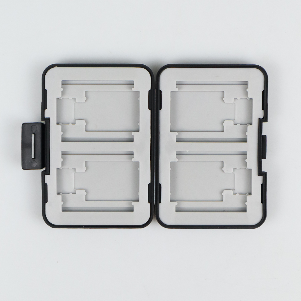 Taffware Case Memory Card Storage 4 Slot for Compact, SD, and Micro SD - WC0572