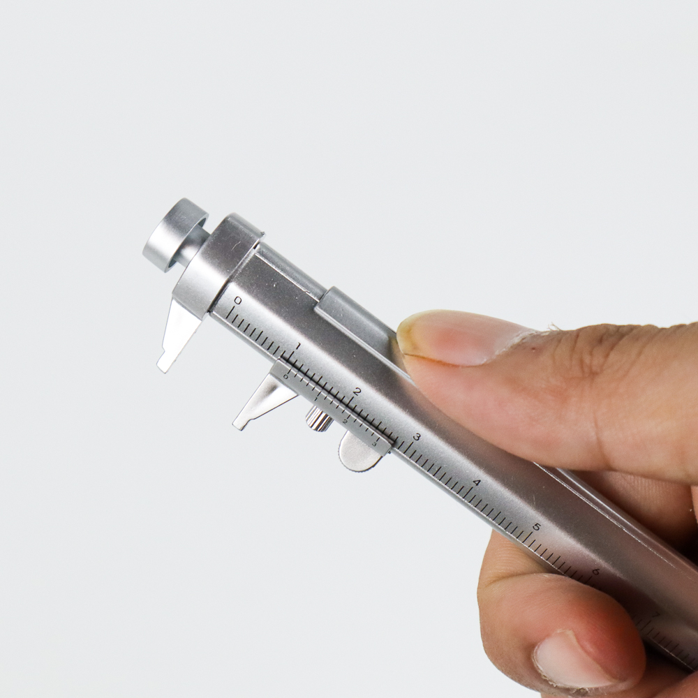 Taffware Pena Pulpen Ballpoint Pen Caliber Measuring Tool Scale Ruler - B100