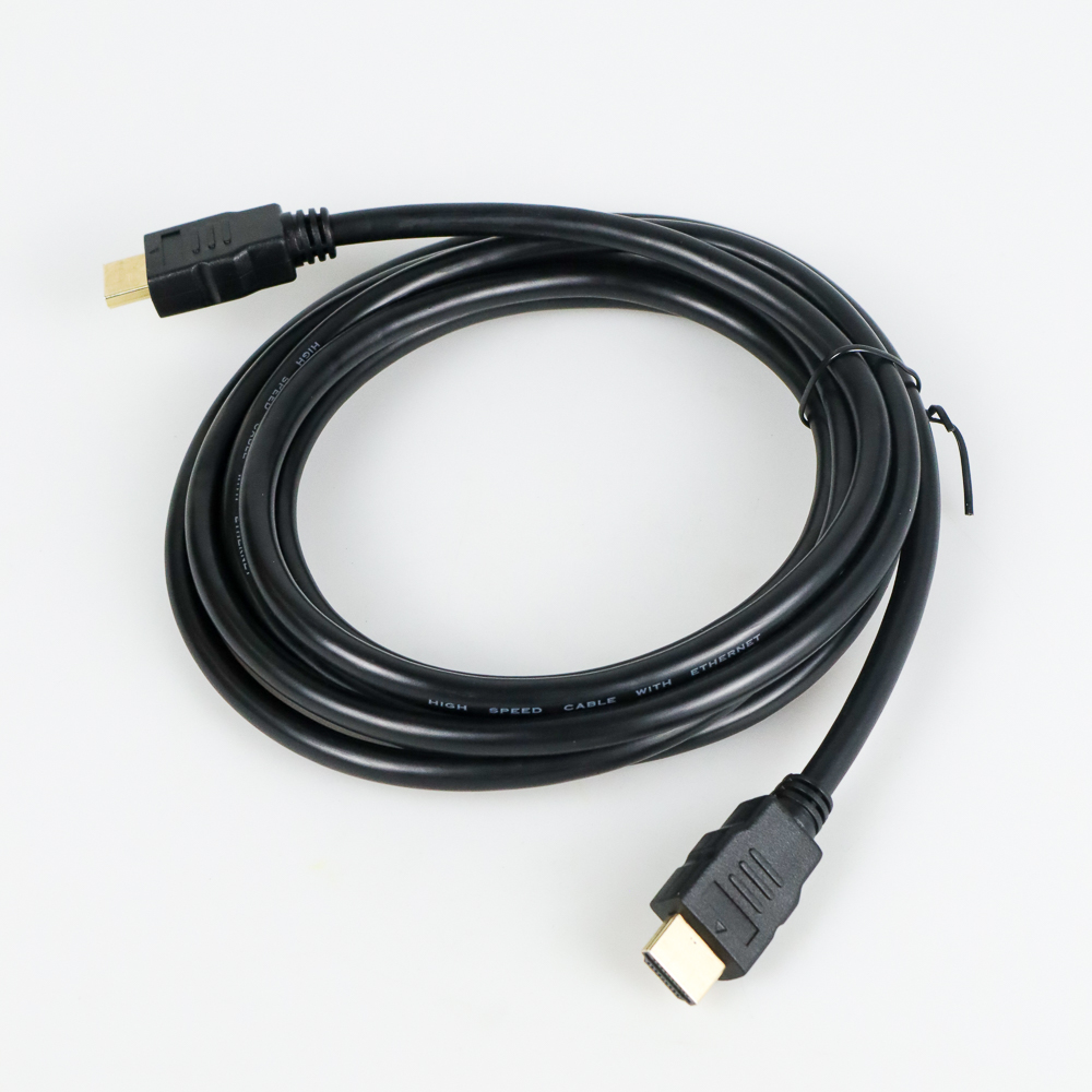 High Speed HDMI to HDMI Cable OD 6mm Gold Plated 4K 3M