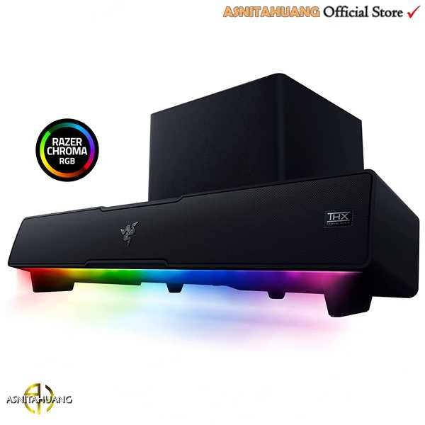 Jual Speaker Razer Leviathan V2 PC Gaming Soundbar with