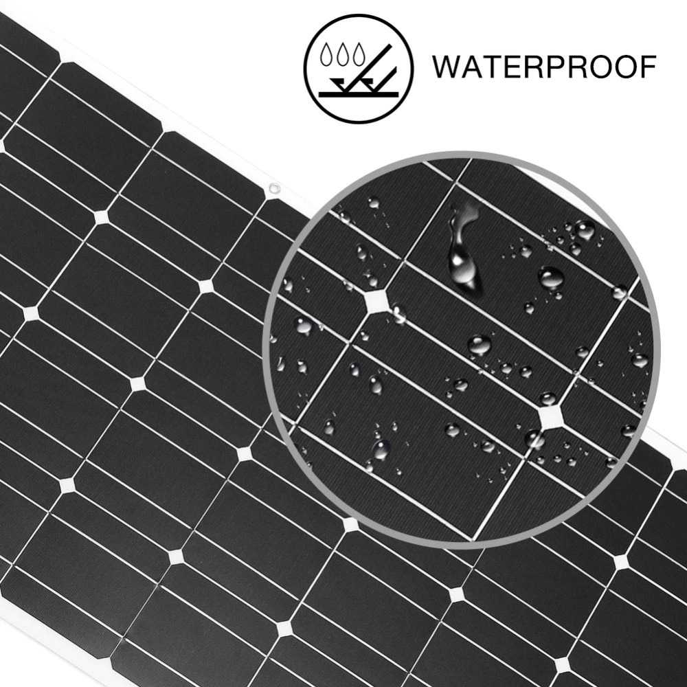 JingyangSolar Flexible Solar Panel 100W 540 x 3 x 1060mm - PV-BX502