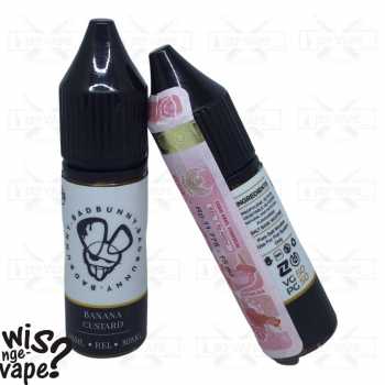 Bad Bunny Banana Custard 15ml - Salt Nic Liquid By ZAM BadBunny