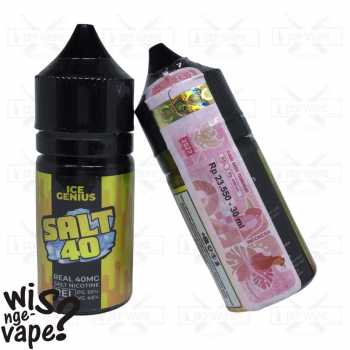 SALT40 Ice Genius 30ml - Liquid Vape Salt 40 by J99 x VP