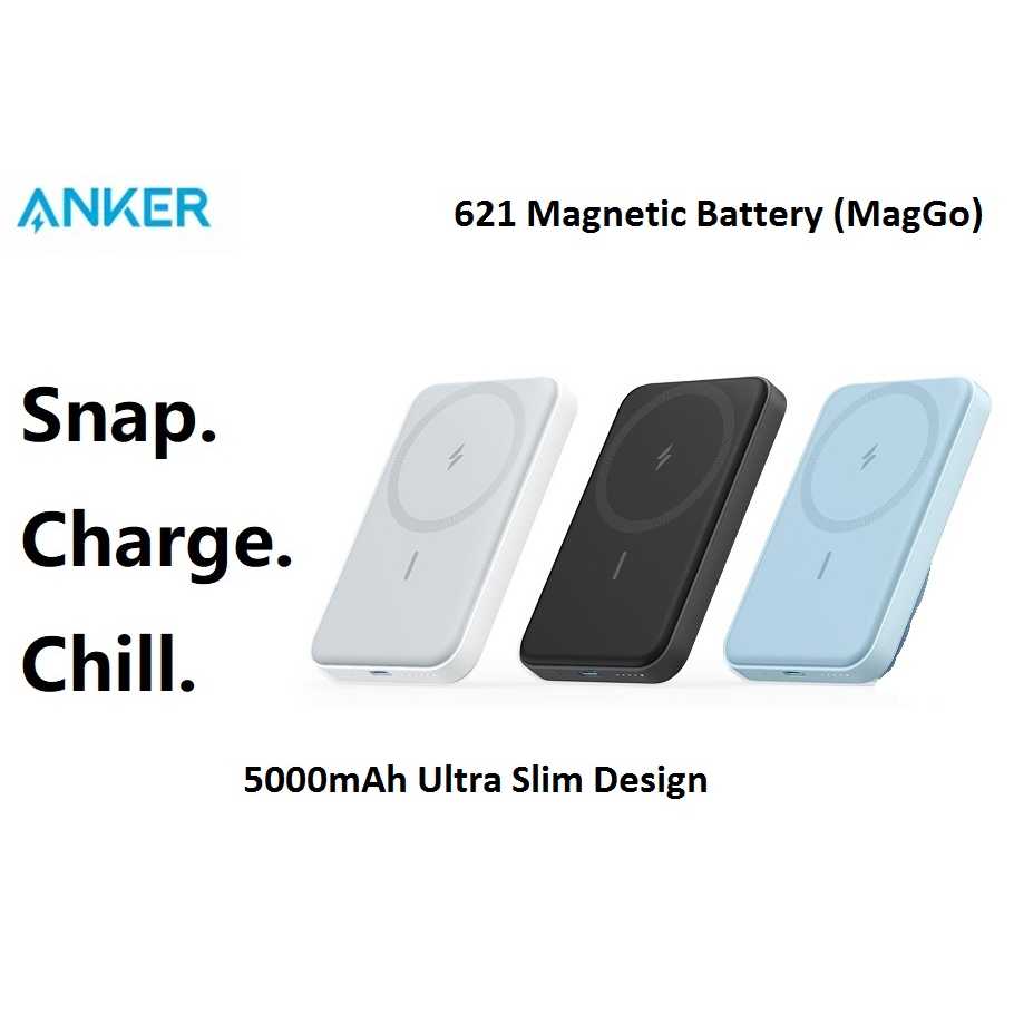 Jual ANKER A1610 621 Battery MagGo for iPhone 1213