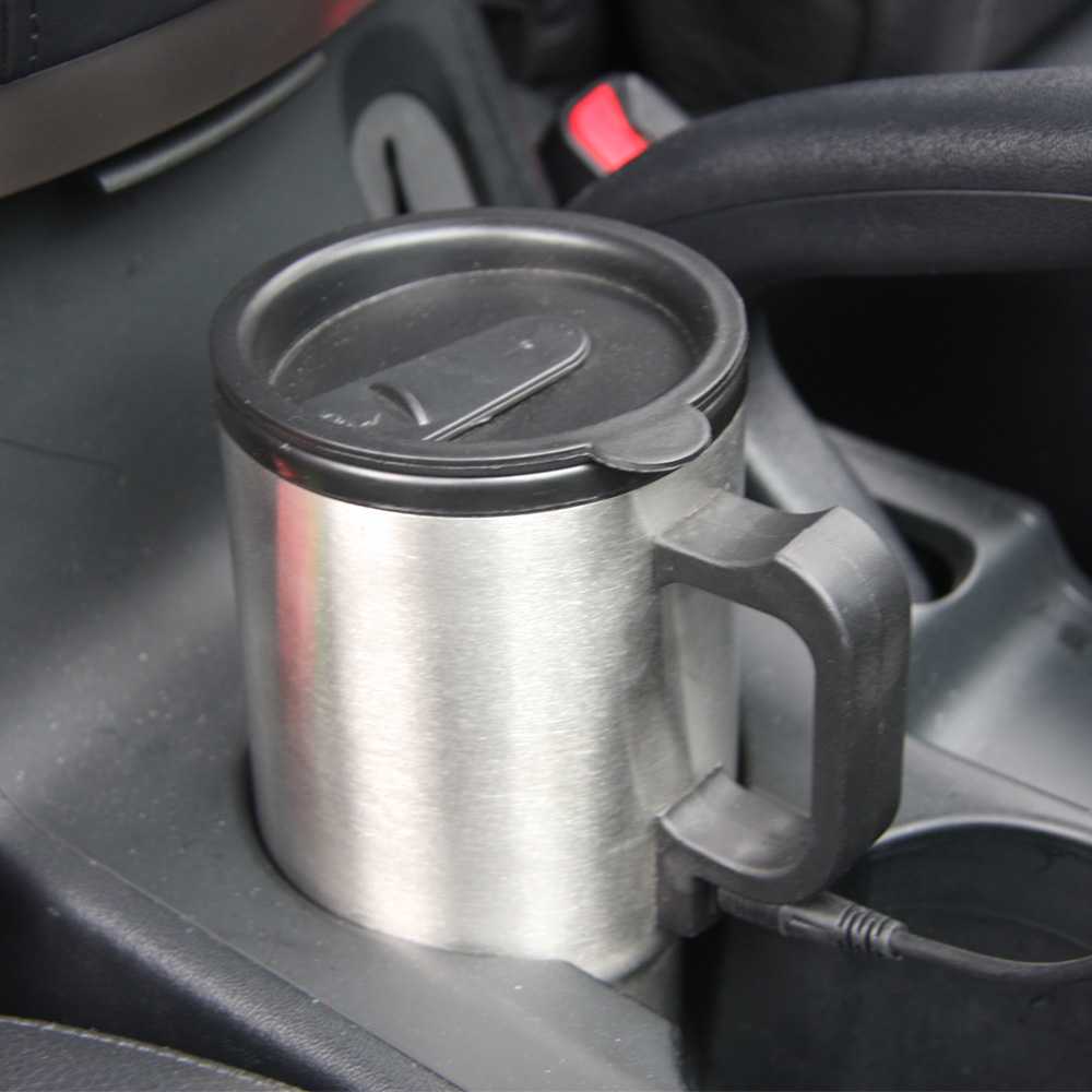 One Two Cups Cangkir Pemanas Air Elektrik Mobil Travel Mug 450ml - NJ88