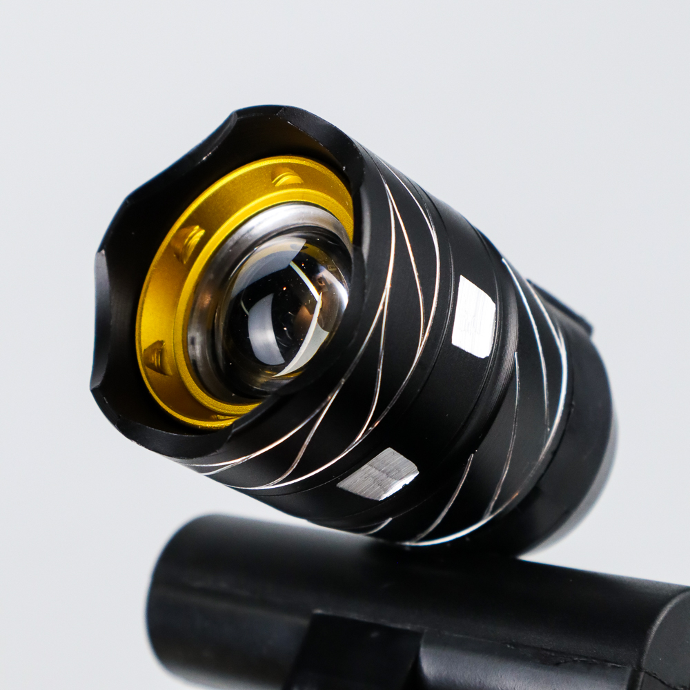 TaffLED Lampu Depan Sepeda Rechargeable LED CREE XML-T6 Waterproof - ZK30