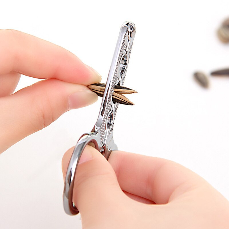 HALOJAJU Alat Pembuka Kulit Kuaci Sunflower Seed Plier Cracker 3 Hole - FH829