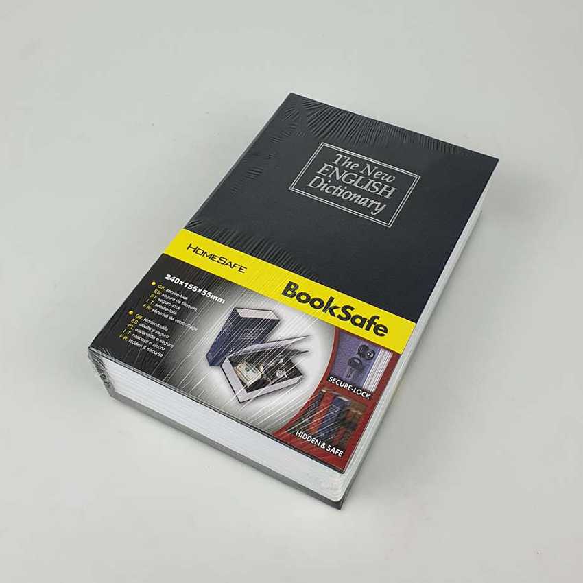 HOMESAFE Brankas Buku Kamus Hidden Safe Box Kunci Manual Anti Maling - KBS - Gambar 6
