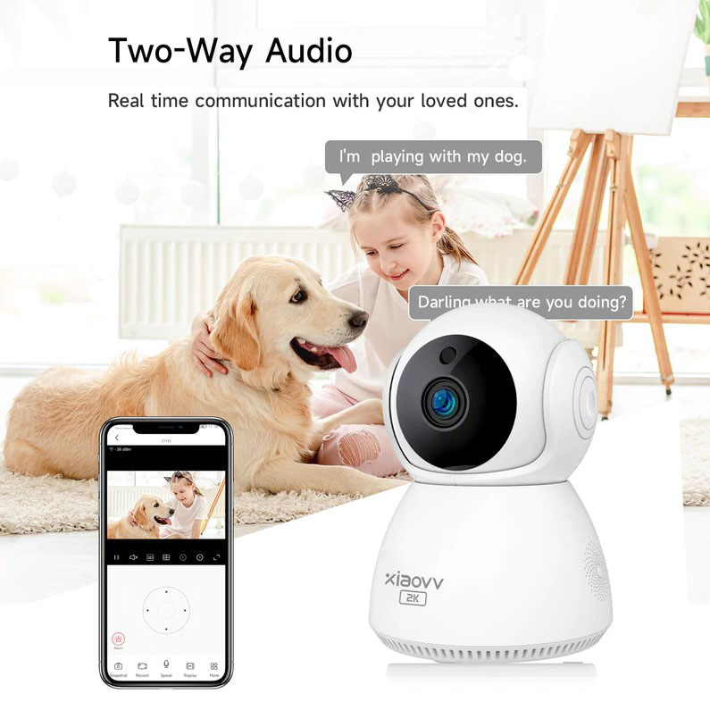 XVV Kamera CCTV WiFi PTZ Smart Camera 2K - XVV-3630S-Q8