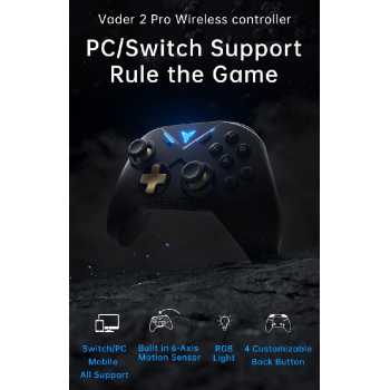 FLYDIGI VADER 2 PRO Wireless Version - Multi-Platform Game Controller