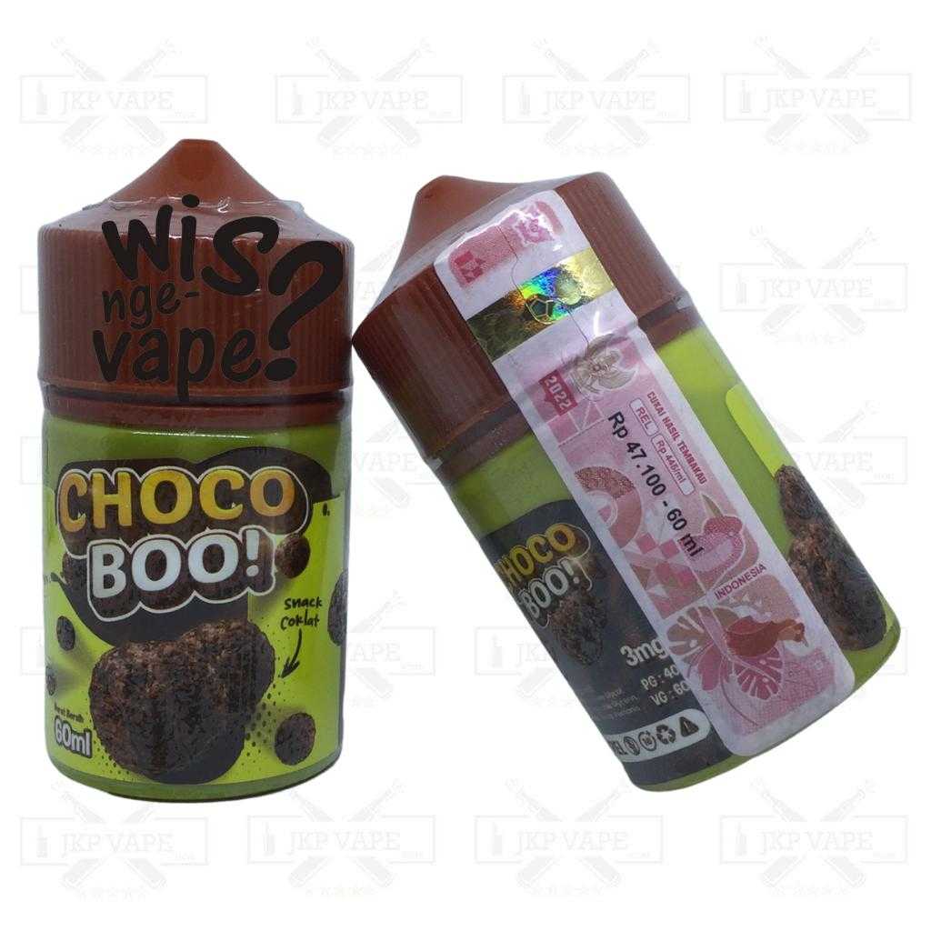 Jual Choco Boo Snack Ball Coklat 60ml - Liquid ChocoBoo by ELF x