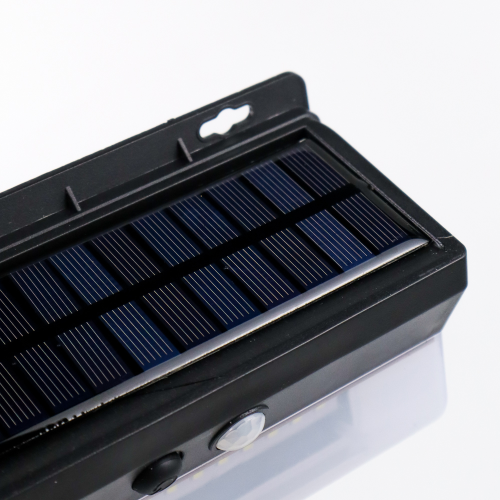 Woopower Lampu Dinding Outdoor Solar Sensor Gerak 206LED 1W Cool White - XF-2026