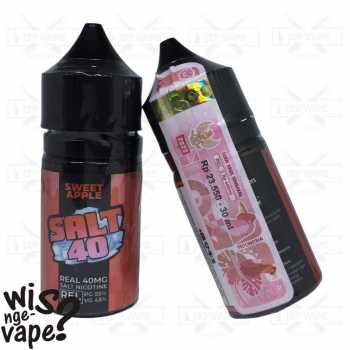 SALT40 Sweet Apple 30ml - Liquid Vape Salt 40 by J99 x VP