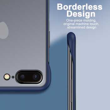 Jual Casing iPhone Plus Plus Frameless Transparant Stand