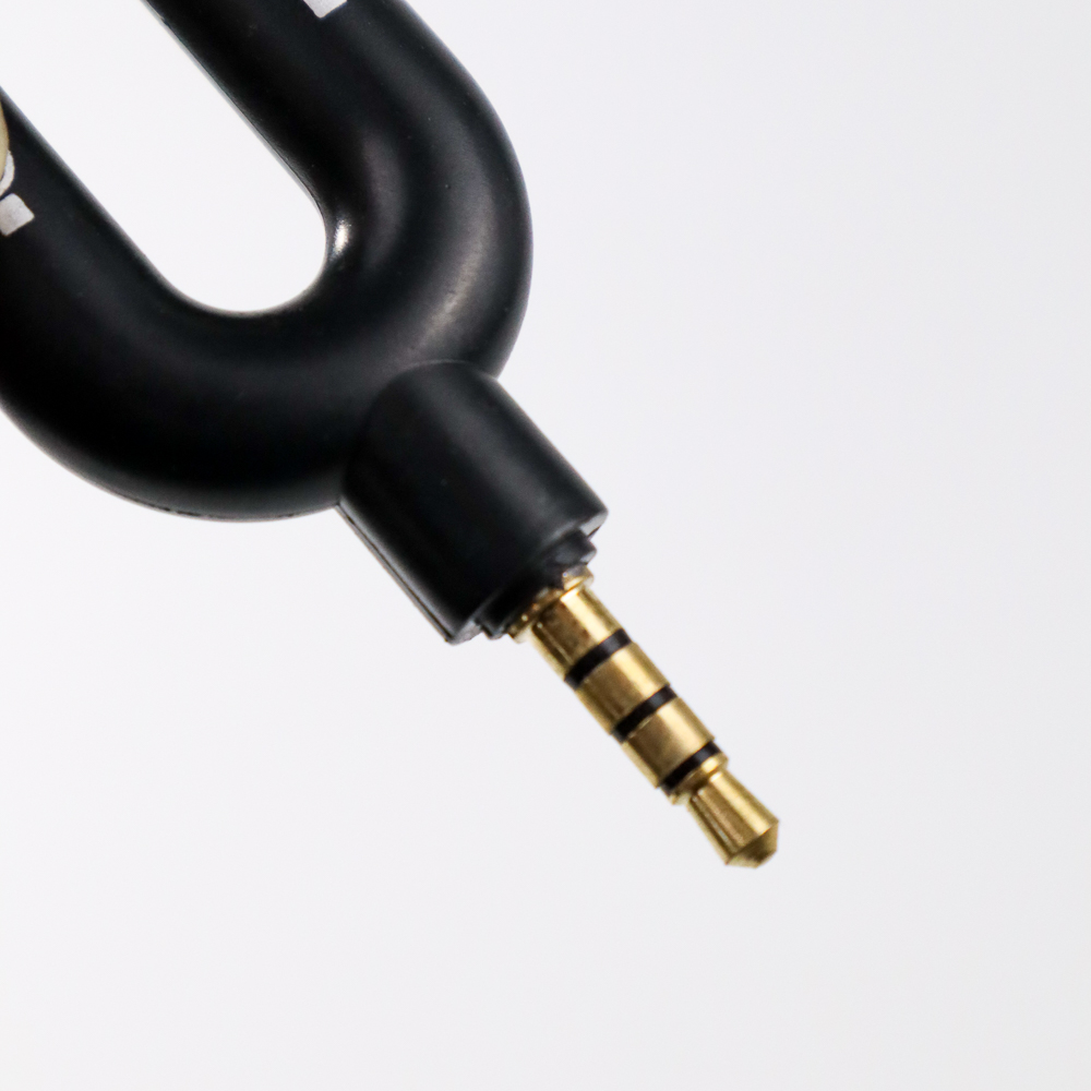 Overfly Splitter Audio Shape U 3.5mm ke Mic dan Mic - K0650