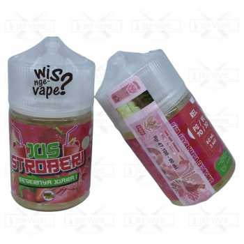 Jus Stroberi 60ml - Strawberry Ice Mint Liquid Vape By Kaki Lima