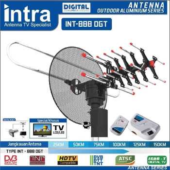 Intra INT888 Antena Remote Digital TV LCD LED / Antena TV Intra 888