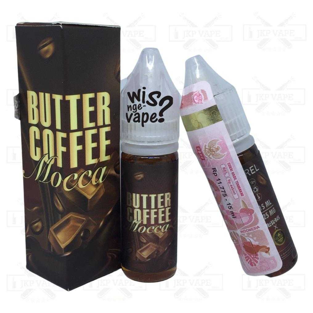 Jual Butter Coffee Mocca 15ml Salt Nic Liquid Vape By Raslaras