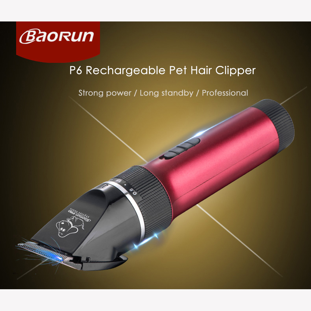 BaoRun Alat Cukur Elektrik Bulu Hewan Pet Dog Clipper - P6