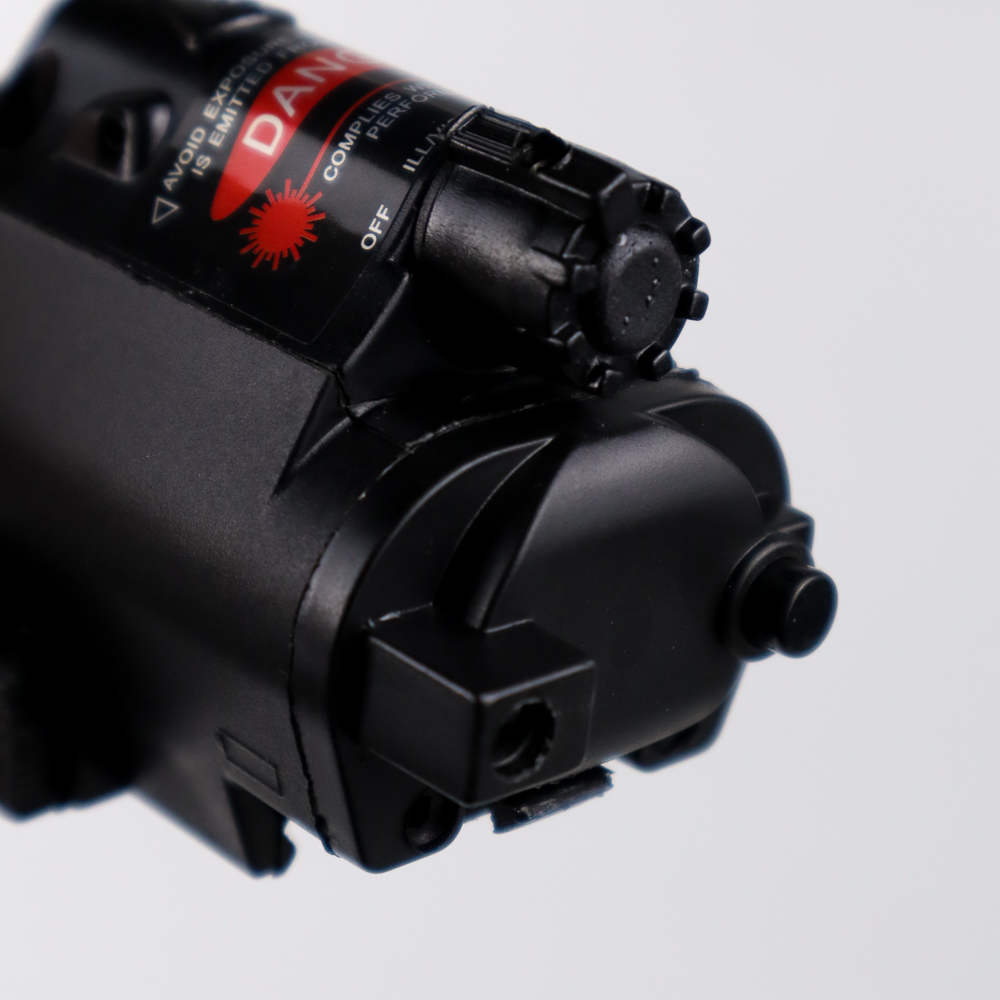 TaffLED Senter Senapan Tactical Rail Mount 200 Lumens with Laser 5mW - JGSD