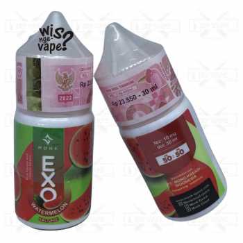 Exo Watermelon 30ml - Salt Nic Liquid Vape by Monk Cloud