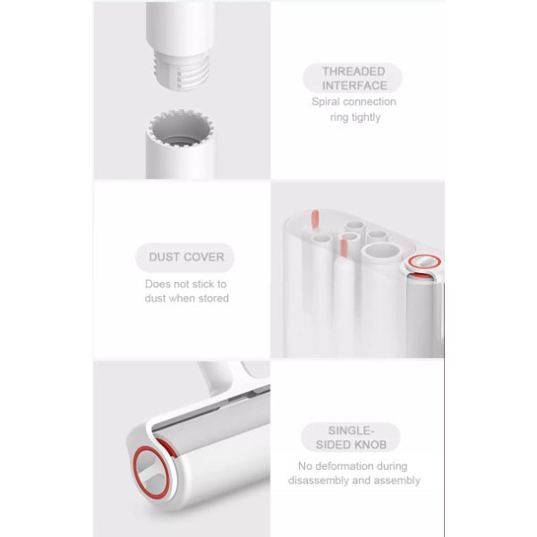 Portable Lint Remover Roller Penghilang Bulu Serat Kain - ZM100