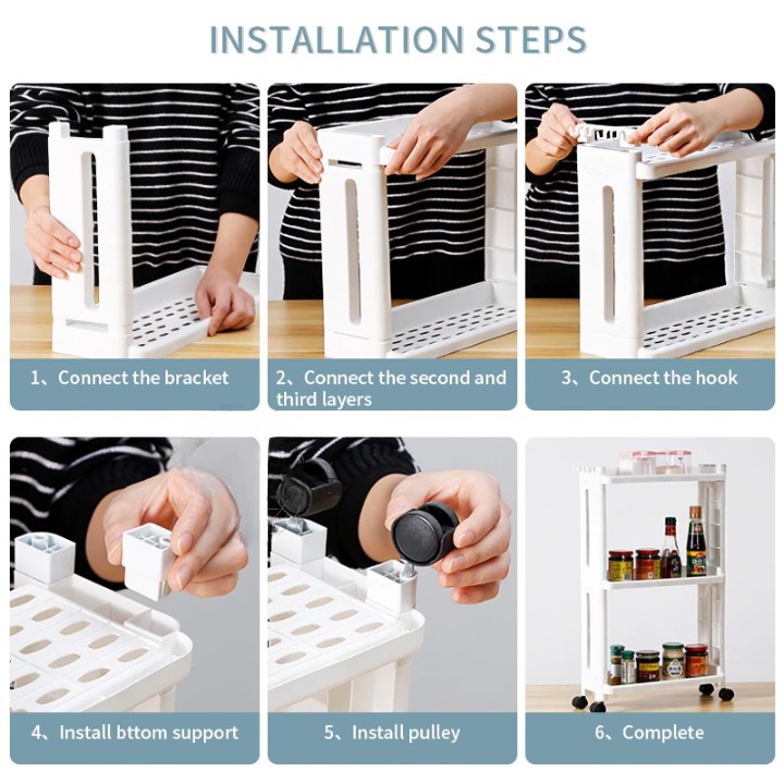 SEVENTYTWO Rak Susun Penyimpanan Organizer Storage Rack Tray - SV2713