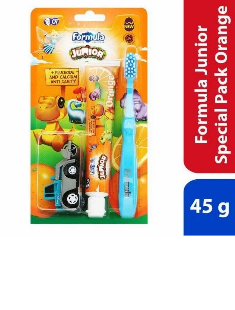 FORMULA JUNIOR SPECIAL PACK ORANGE + FREE MAINAN