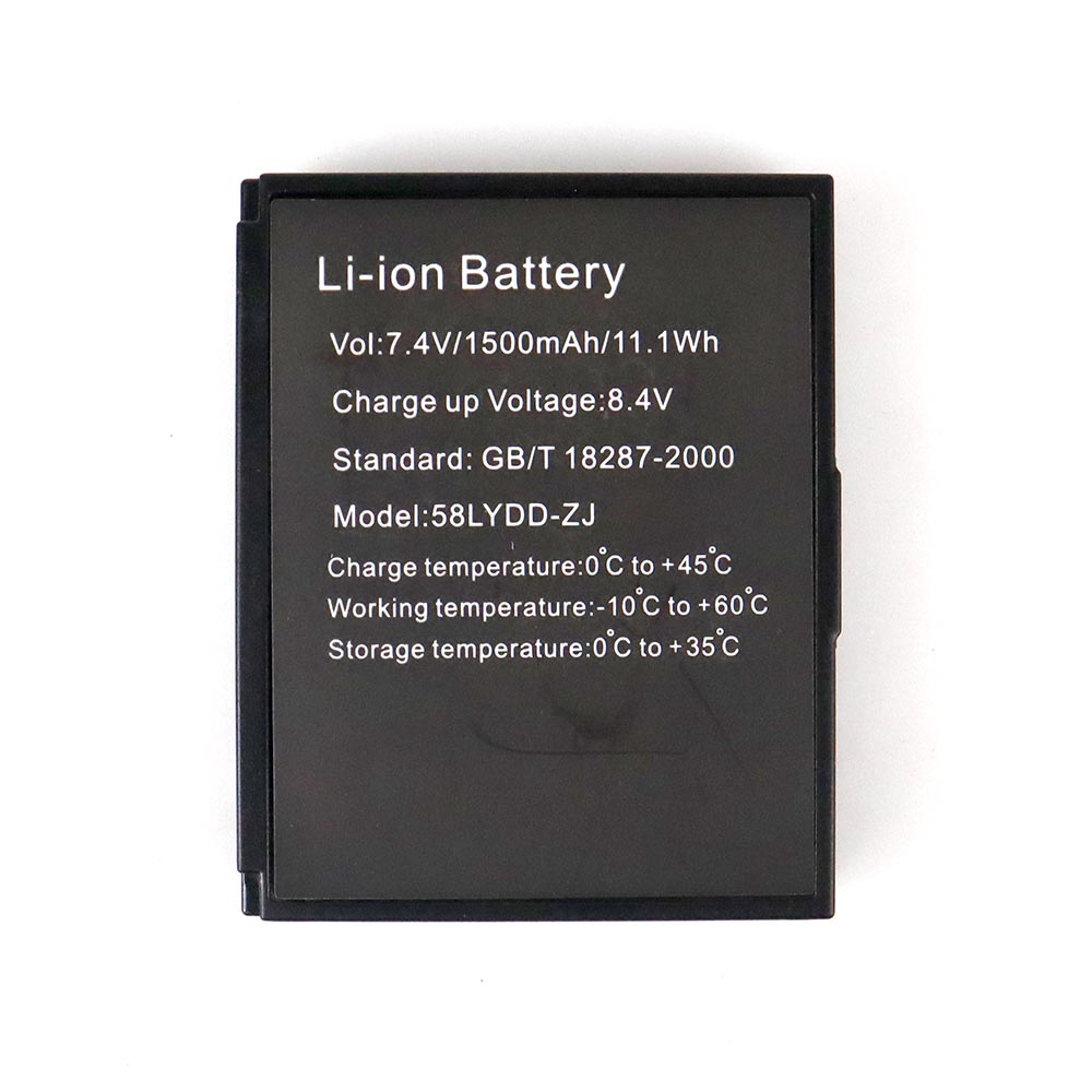 Baterai Printer Zjiang Mini Bluetooth Thermal 5805 5802 5807 1500mAh - 58LYDD-ZJ