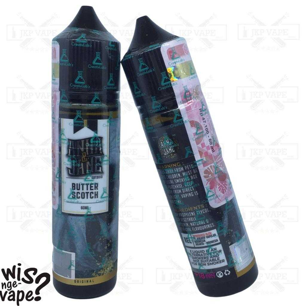 Jual Anna and Jane Butterscotch Original 60ML Liquid Vape