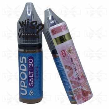 Upods Salt Grape 15ml - SaltNic Liquid Vape By Switch It IV