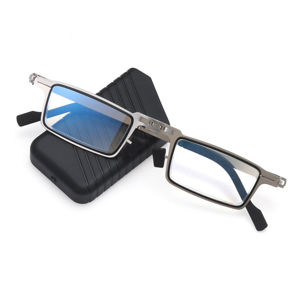 FANCC Kacamata Baca Rabun Dekat Glasses Anti Blue Light Lensa Plus - F400